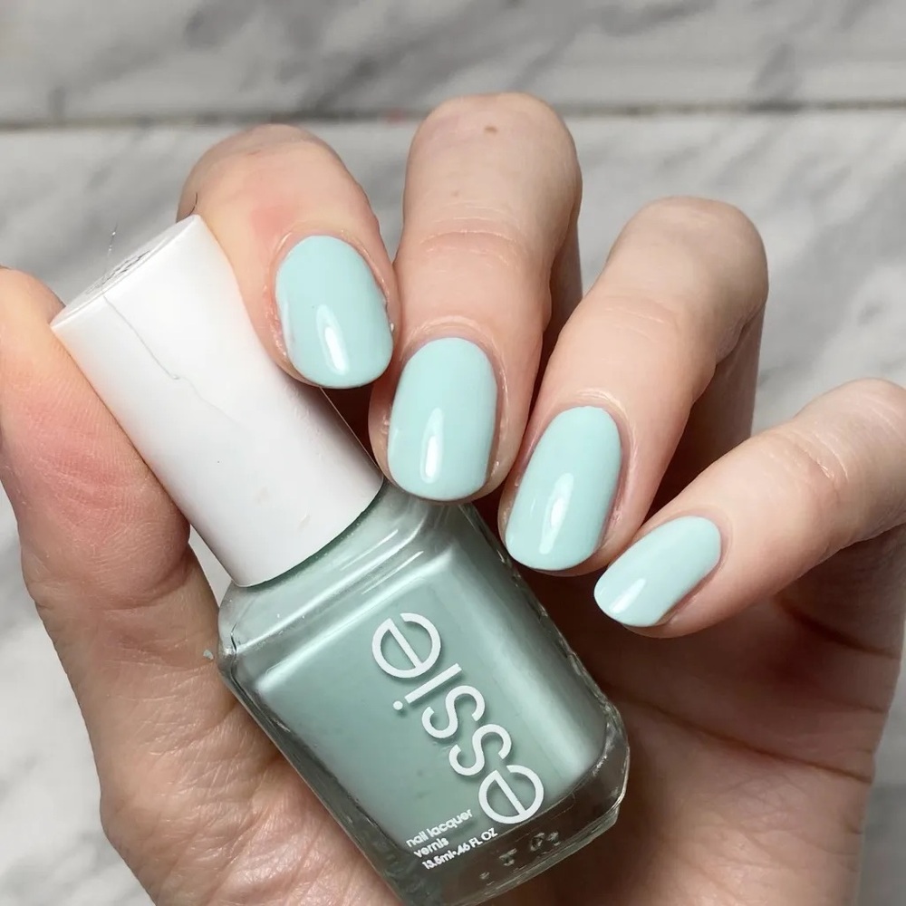 Essie “Mint Candy Apple” Blue Nail Polish